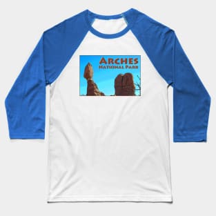 Balanced Rock Arches Baseball T-Shirt